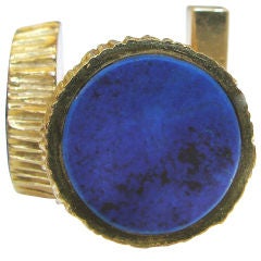 TIFFANY AND CO, Lapis Lazuli Cufflinks, c 1970
