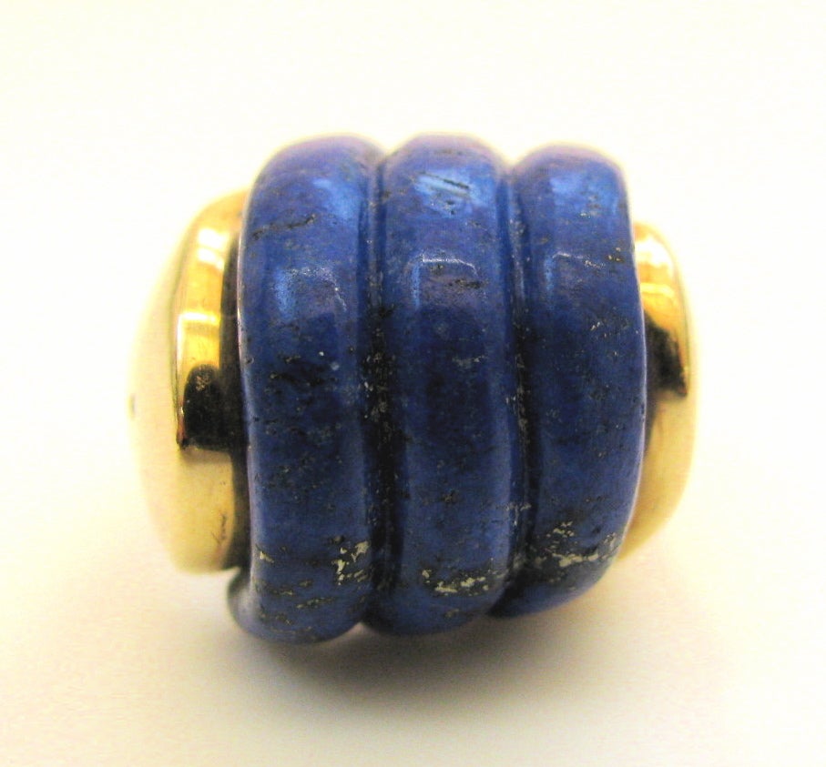A Gold and Lapis Ring, c1970