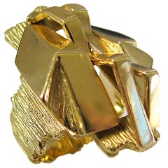 GUBELIN, A Gold Ring, c 1970