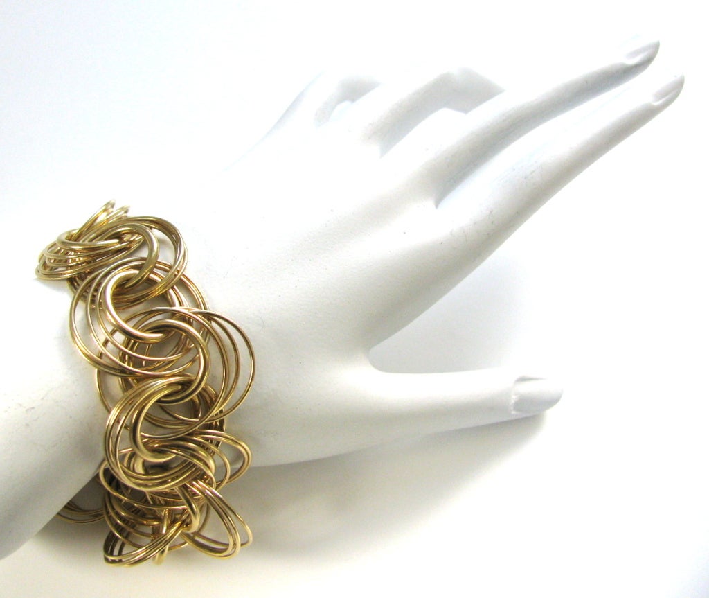 HERMES, A Gold Link Bracelet 3