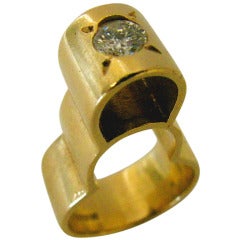 Pierre Cardin:: Ein Ring aus Gold und Diamanten:: um 1960