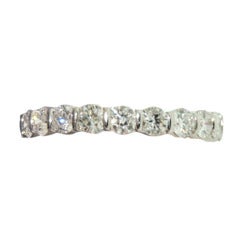 HARRY WINSTON Platinum 2.50 TCW Diamond Eternity Band