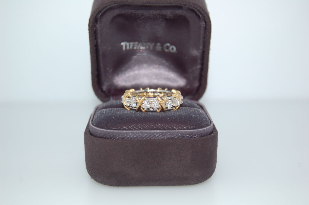 TIFFANY & CO. SCHLUMBERGER Diamond Ring