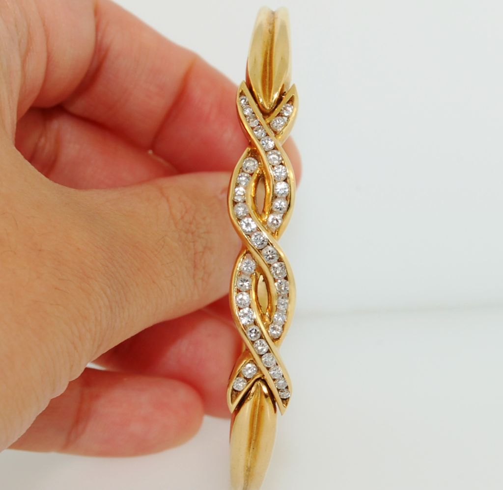 CARTIER Gold and Diamond Bracelet