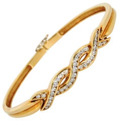 CARTIER Gold and Diamond Bracelet