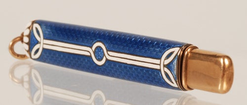 IVAN BRITZIN Guilloche Pencil Holder