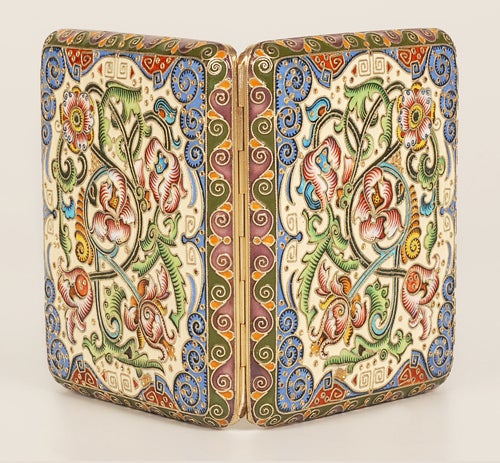 cloisonne cigarette case