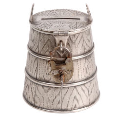 Antique Russian Trompe L
oeil Money Box