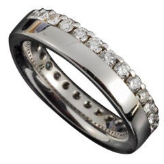 Furrer-Jacot White Gold and Diamond Band