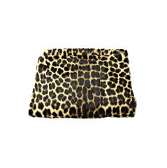 Vintage Leopard Muff - Export Restrictions Apply