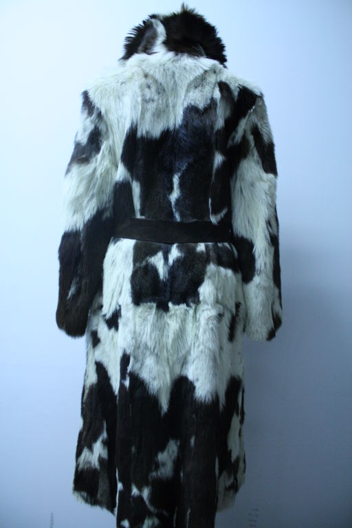 nanny goat fur coat