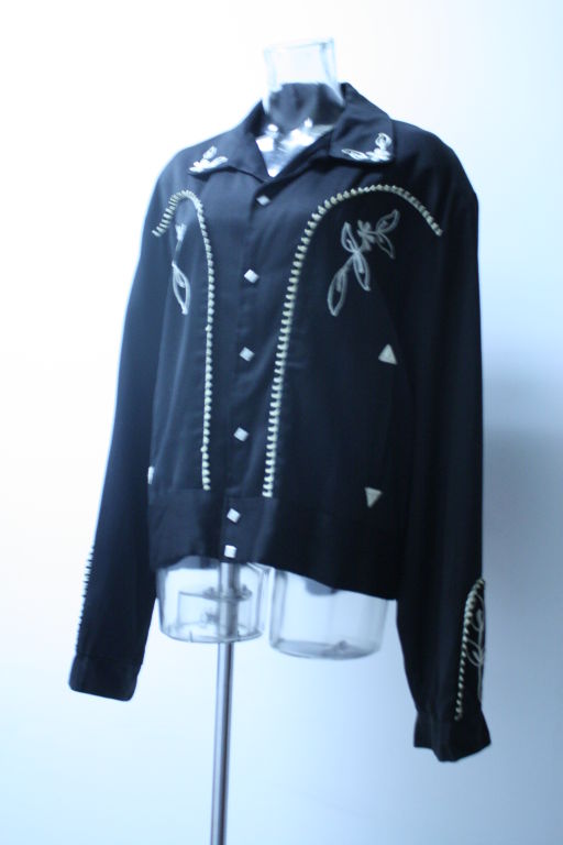 designer gabardine coat black