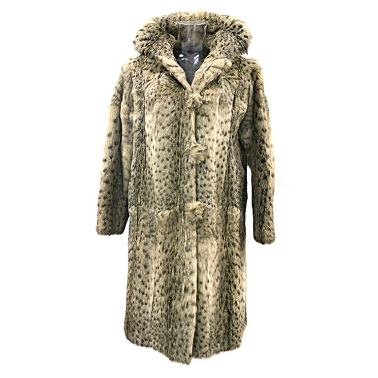 Canadian Lynx Fur Coat