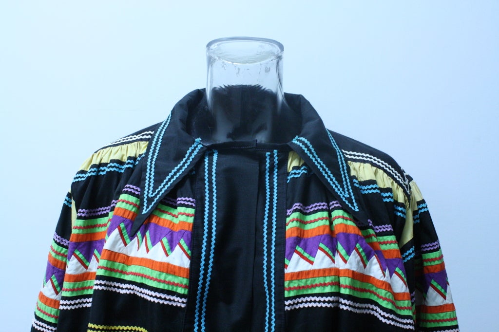 crafted patchwork jacket