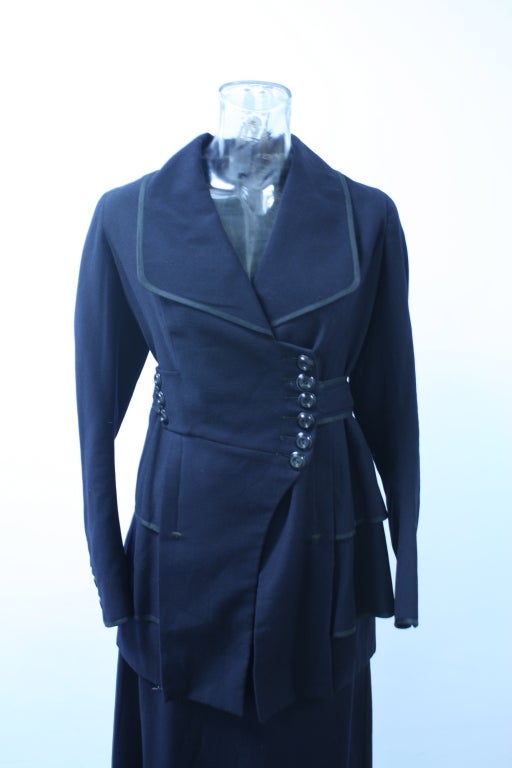 Edwardian Woman's 2 Piece Titanic Era Suit For Sale at 1stDibs