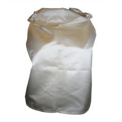 Zoran Black  silk duchess satin blouse