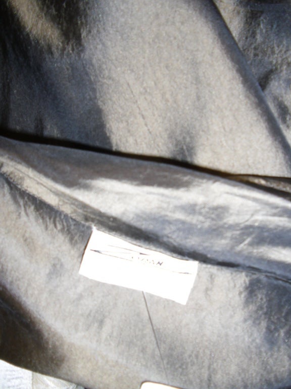 Zoran long  silk coat and maxi dress ensamble 7