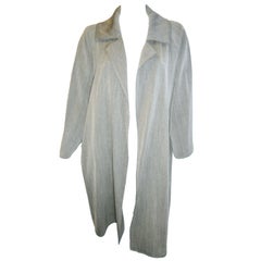 Zoran  car coat/ jacket  grey wool gabardine