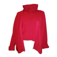 New Zoran red Sweater set