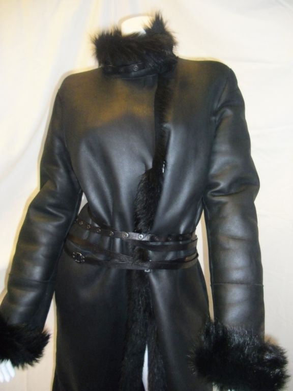 tom ford shearling coat