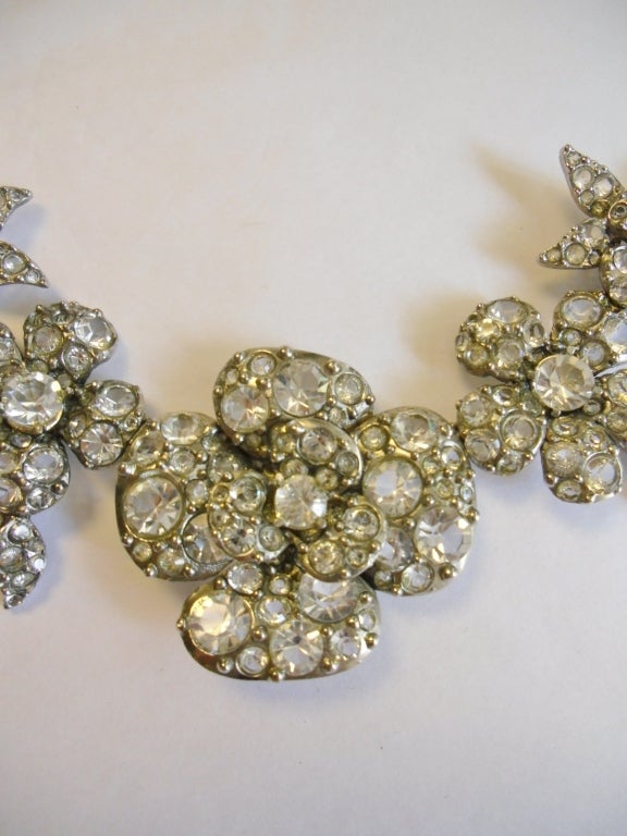 Contemporary Chanel Vintage Crystal Necklace 2003