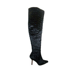 Tom Ford for Gucci Over-the-knee boots With Onyx