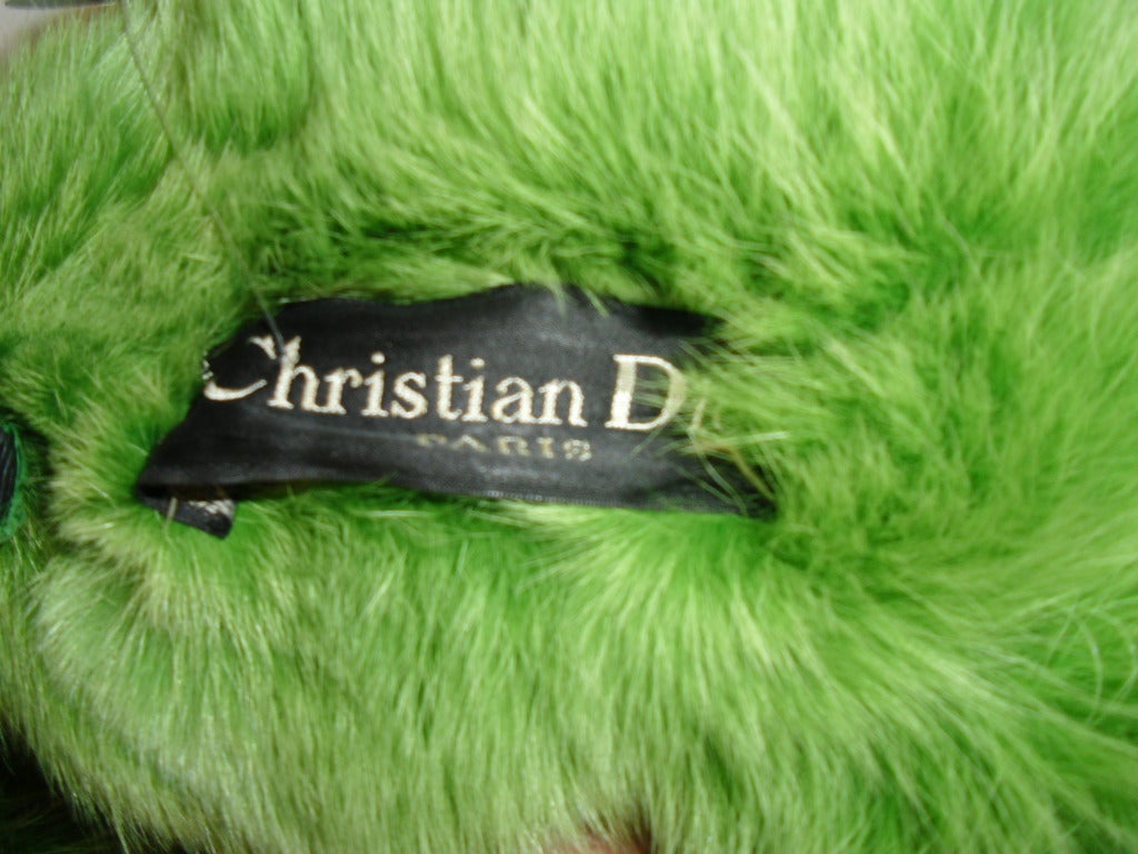 Christrian Dior  Vintage Fox Fur  Wrap 2