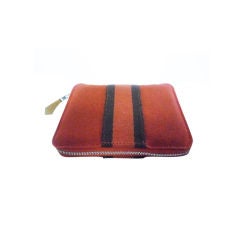 Vintage Hermes Canvas Wallet