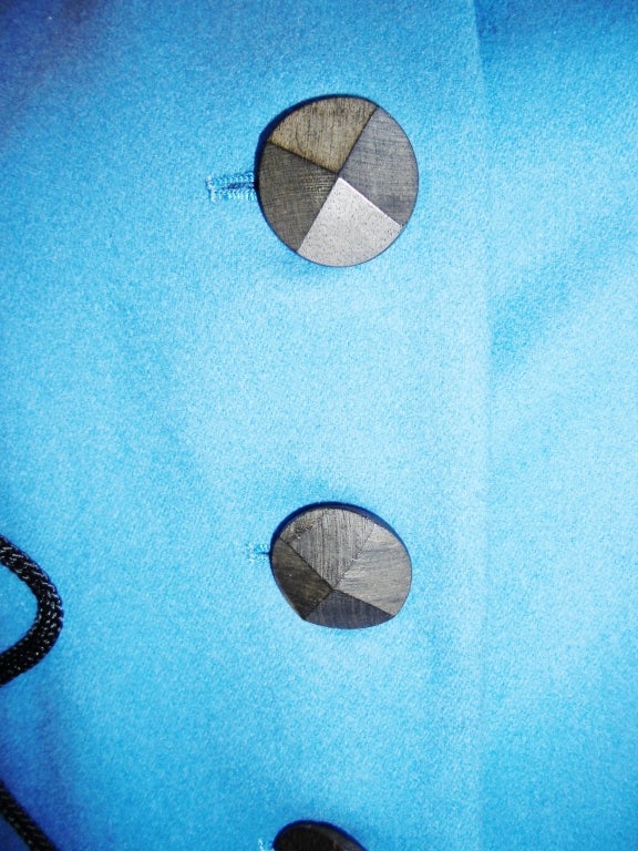 ysl cerulean military jackets