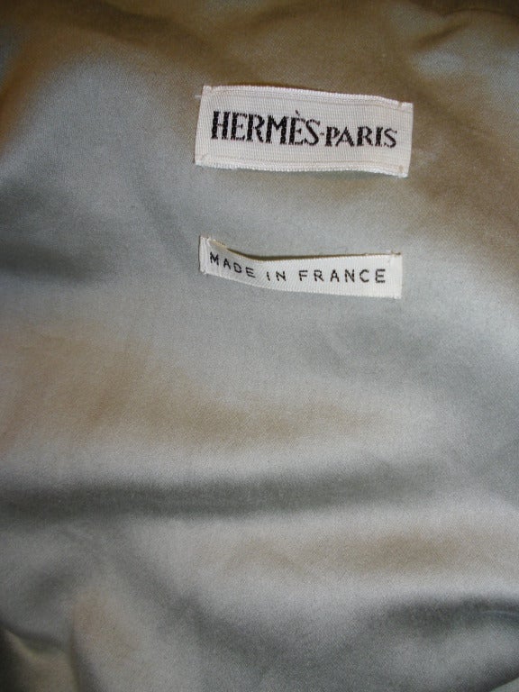 Hermes Hooded Safari Jacket with leather details 2