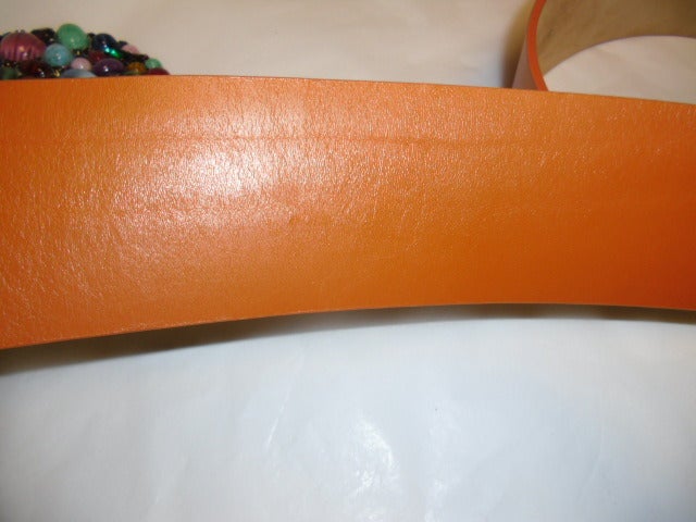 Etro New Extra large Jeweled Buckle Belt 1