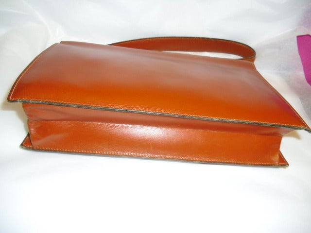 Women's Hermes Vintage Handbag Circa 1960