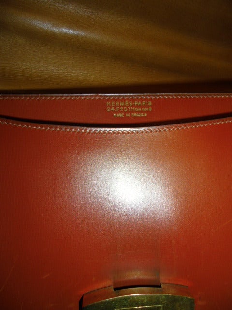 Hermes Vintage Handbag Circa 1960 3