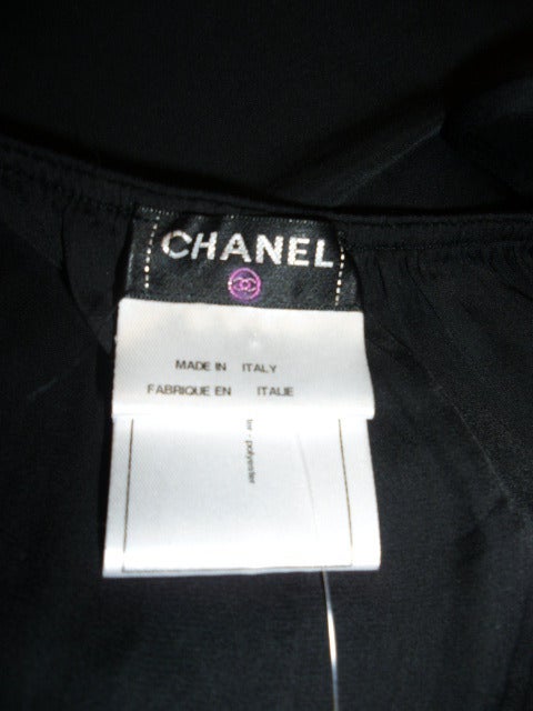 Chanel Black silk 
