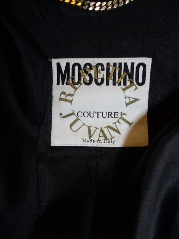 Moschino Couture Patchwork