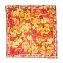 Gucci Floral Silk Scarf