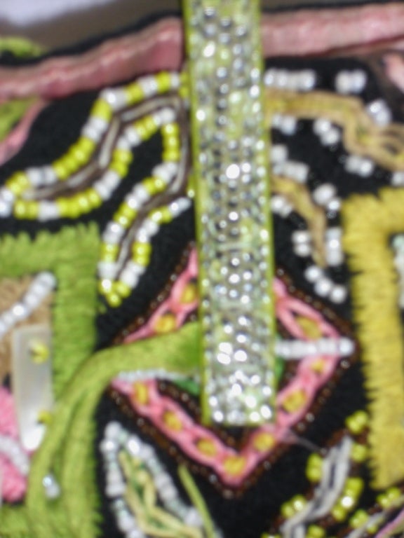 Fendi Fabulous BOHO  Hand embroidered and beaded bag 3