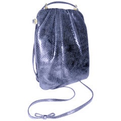 Vintage JUDITH LEIBER  Bi Fold  Evening Bag in exotic skin