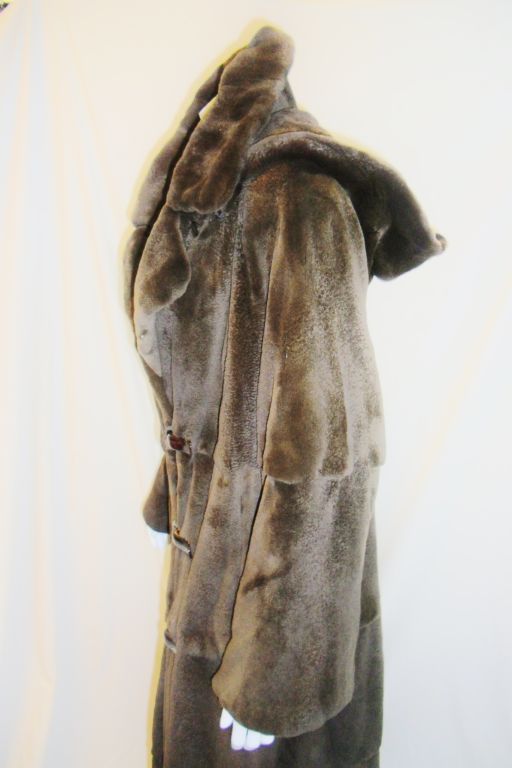 Bob Mackie Sheered Mink Fur Coat with Hood Holiday Special 2