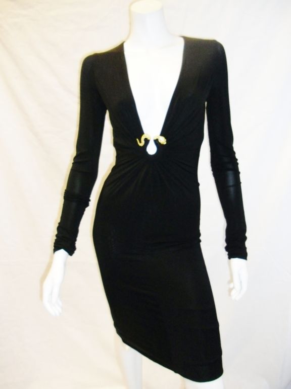 Roberto Cavalli  Jeweled Snake  Dress