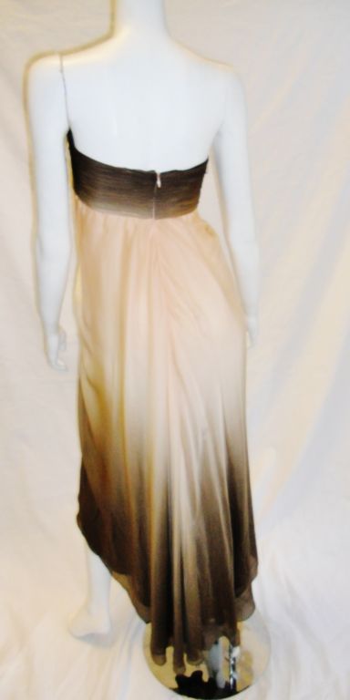 Loris Azzaro Bustier Corset Dress Gown For Sale 2