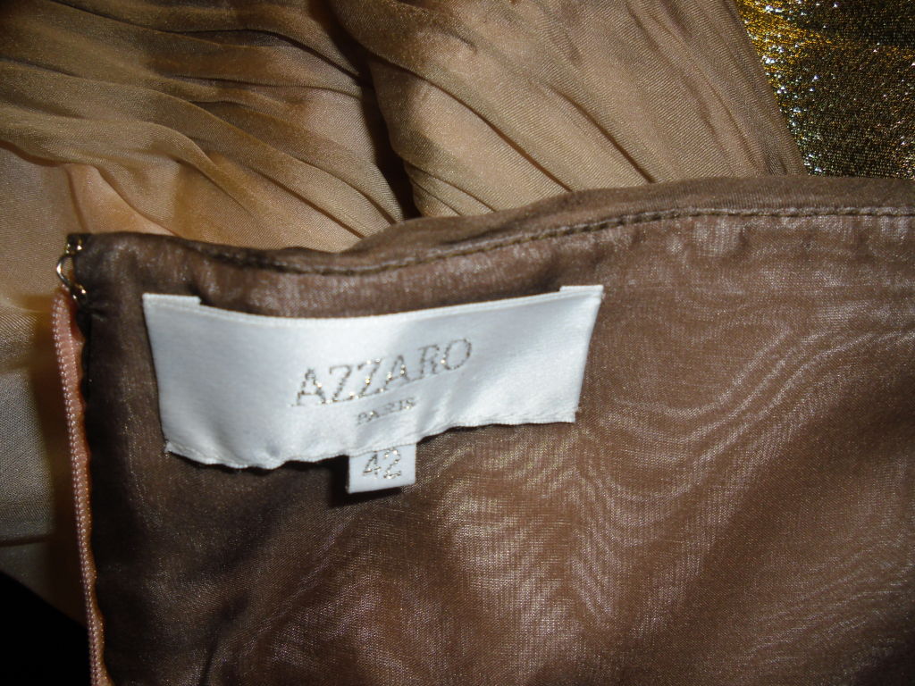 Loris Azzaro Bustier Corset Dress Gown For Sale 3