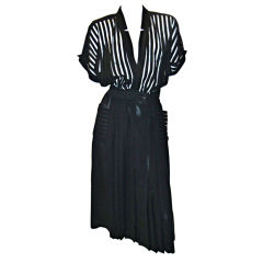 Vintage Norma Kamali OMO   Dress