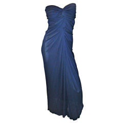 Stavropoulos Vintage Strapless gown