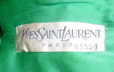 Yves Saint Laurent Haute Couture Masterpiece Vintage Evening Gown 3