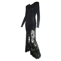 Sale 30% OFF  Vicky Tiel  Couture Lace Gown