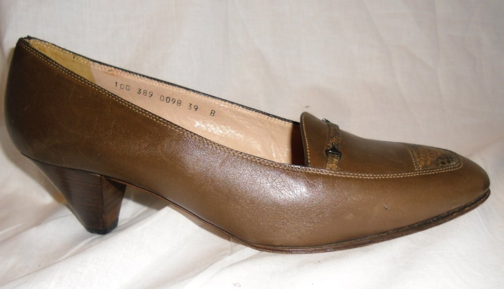 Gucci Vintage  Horsebit shoes in original box