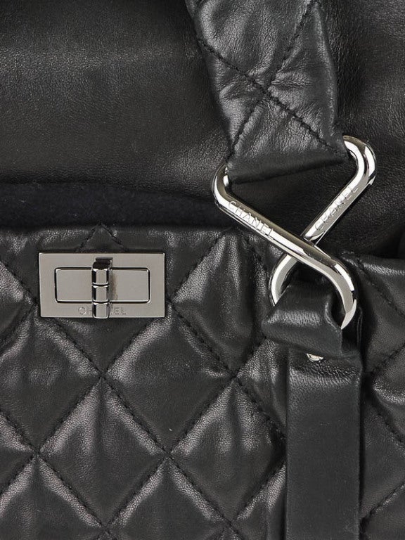 New Chanel  Lambskin Leather 8 Knots Tote   Bag For Sale 3