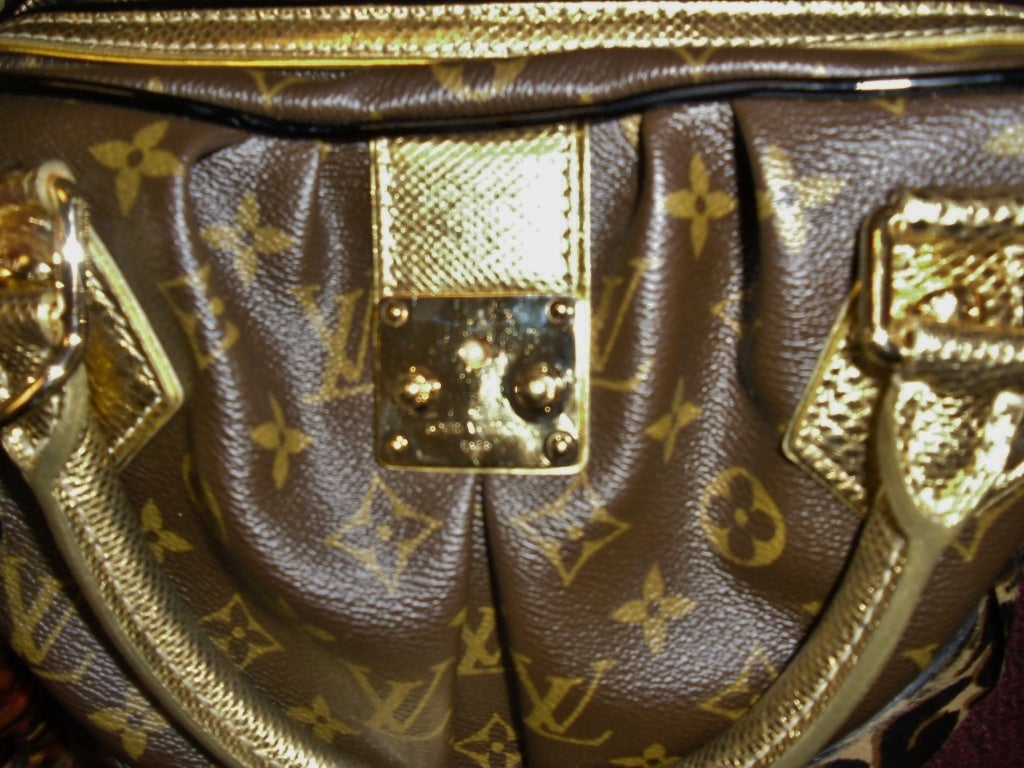 Stephen Sprouse Monogram Leopard Louis Vuitton ADELE bag For Sale at 1stDibs