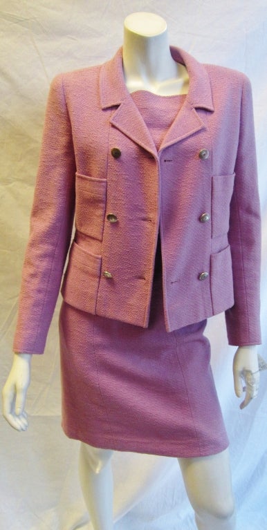 Chanel  Jackie K. Dress Jacket  Suit  Collection 1998